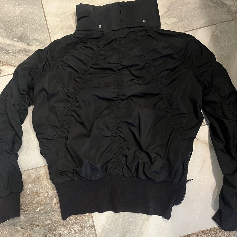 Athleta Jetset Bomber, Small, Black - Picture 7 of 11